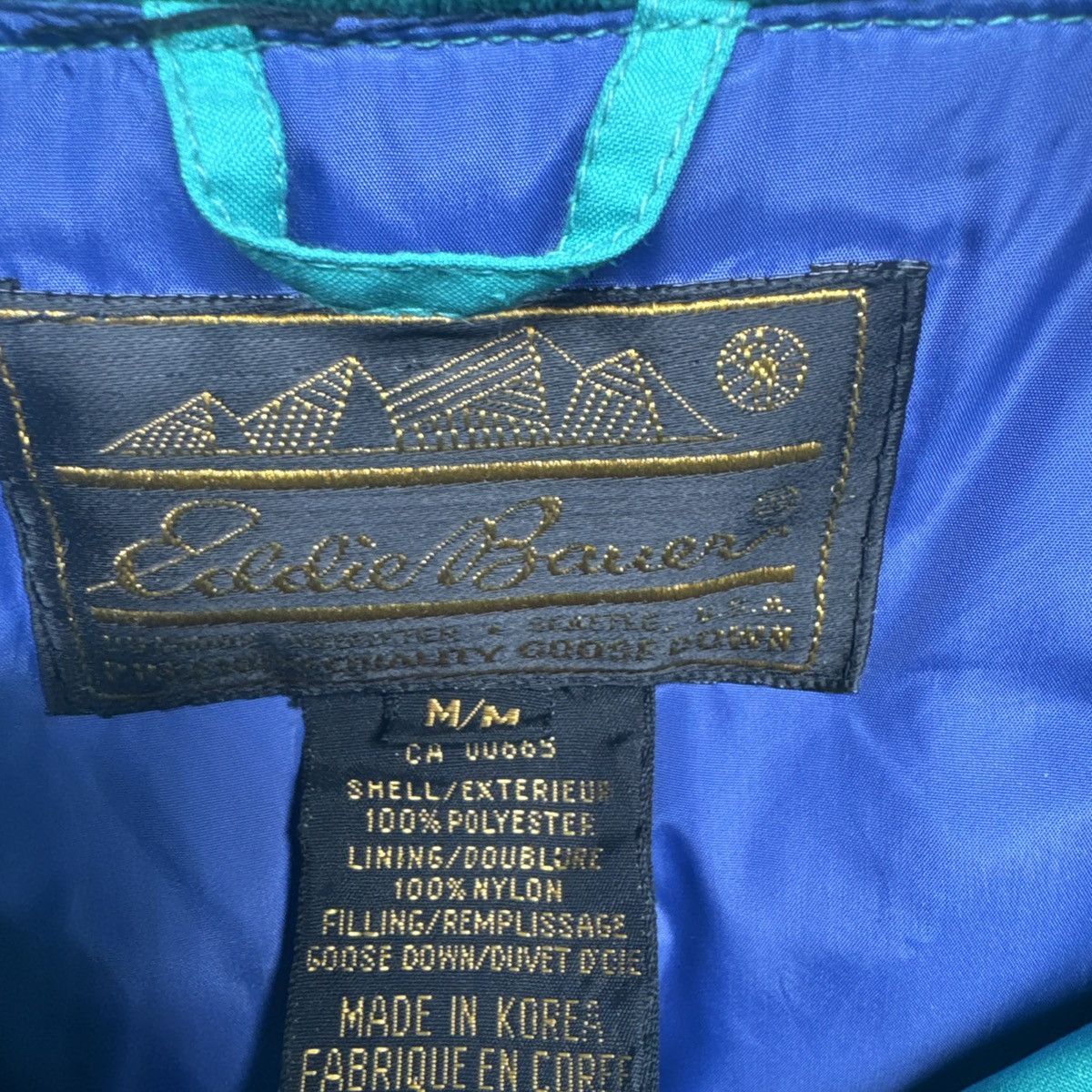 Eddie Bauer Vtg 90s Eddie Bauer Jacket Mens M Goose Down Size US M / EU 48-50 / 2 - 3 Thumbnail