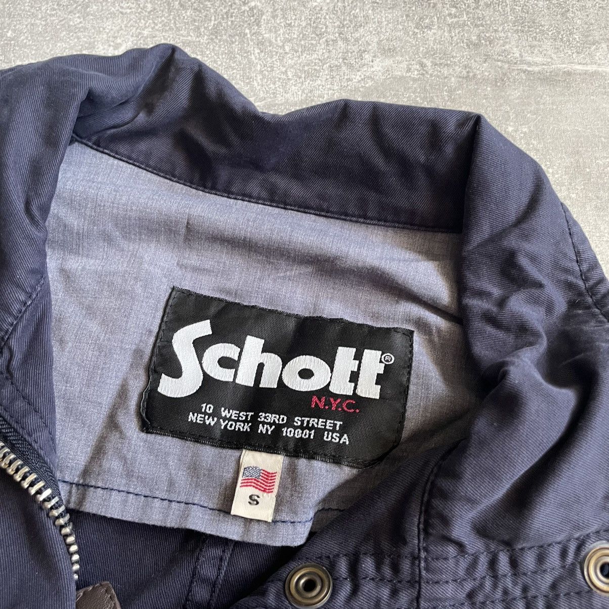 Schott Rare Schott NYC Biker Jacket military bomber army ma old Size US S / EU 44-46 / 1 - 4 Thumbnail