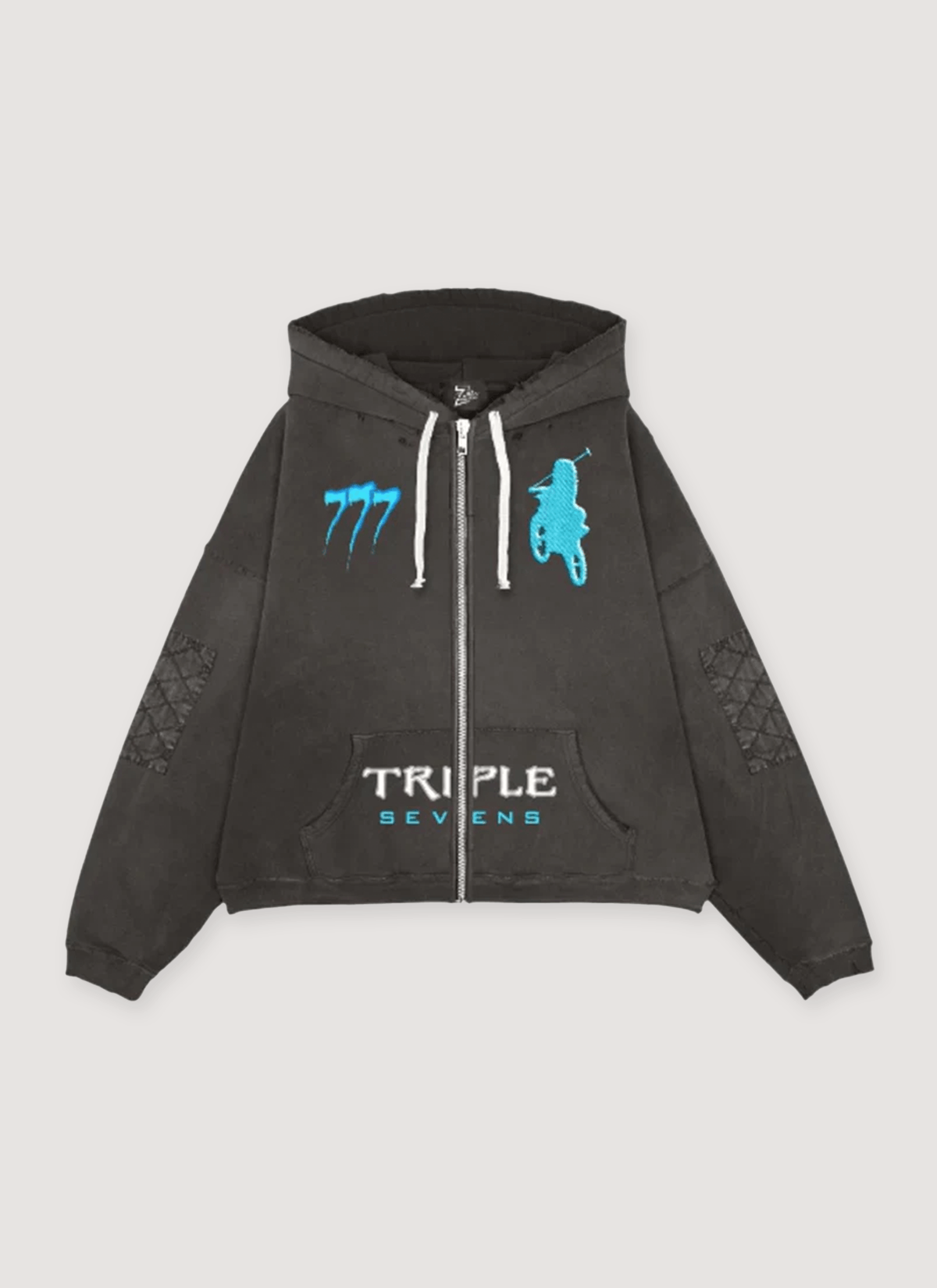 TRIPLE SEVENS Moto Sweatshirt Black Size US L / EU 52-54 / 3 - 1 Thumbnail