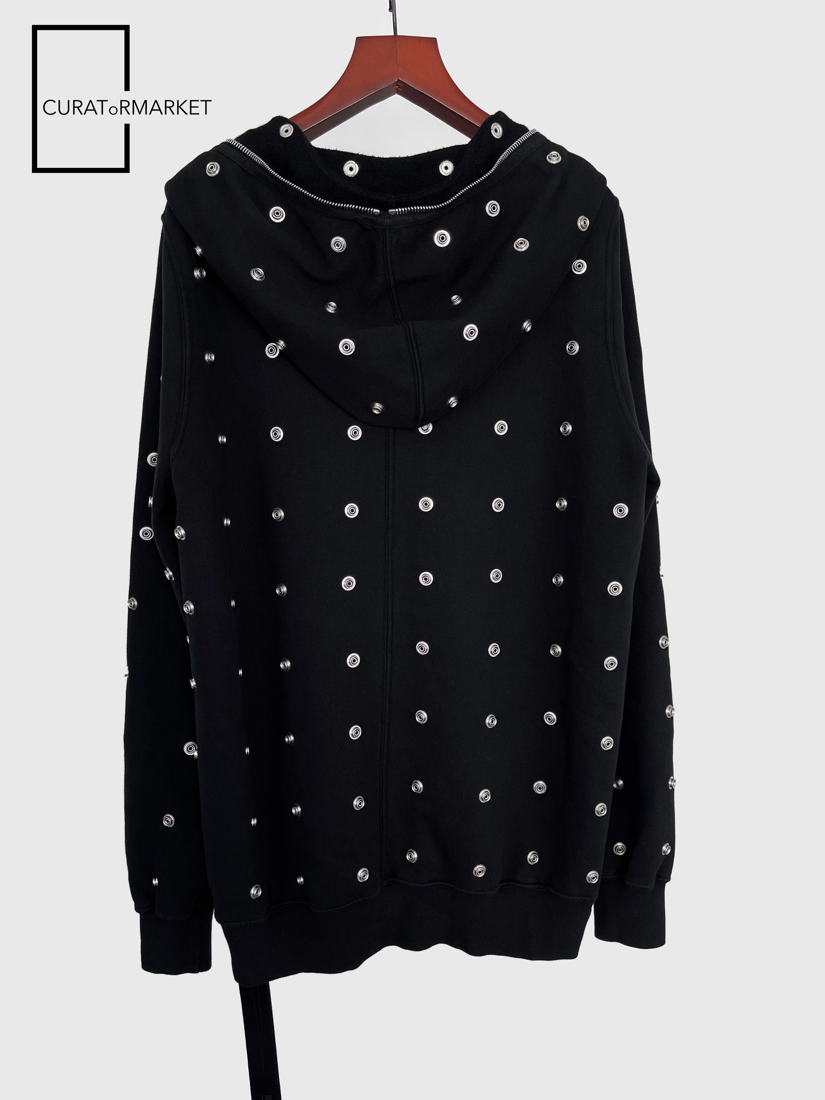 Rick Owens Drkshdw Jumbo Gimp Hoodie Press Stud Button Sealed Zip SS24 Lido Size US S / EU 44-46 / 1 - 6 Thumbnail