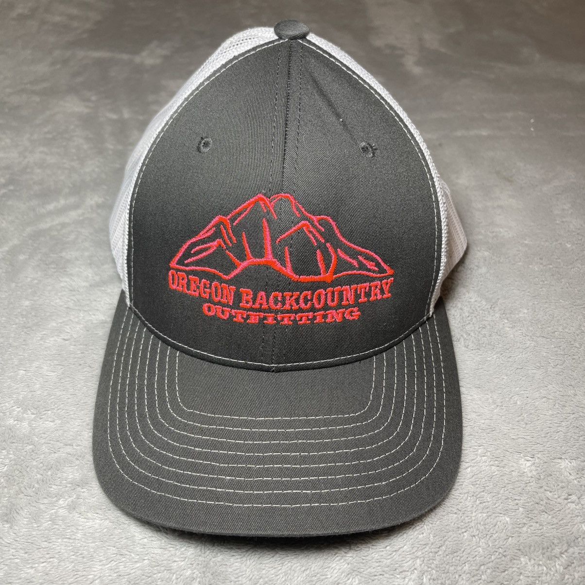 Richardson Richardson 112 Trucker Hat Oregon Backcountry Snapback Gray Size ONE SIZE - 3 Thumbnail