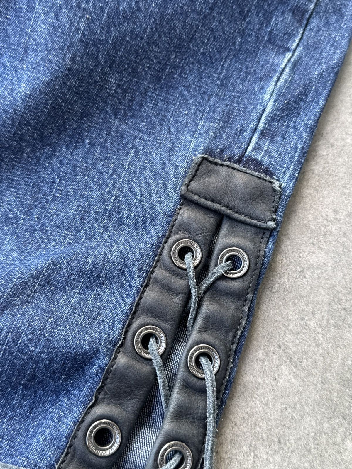 Harley Davidson Vintage Harley Davidson Jeans Opium Grunge Y2K Size US 32 / EU 48 - 3 Thumbnail