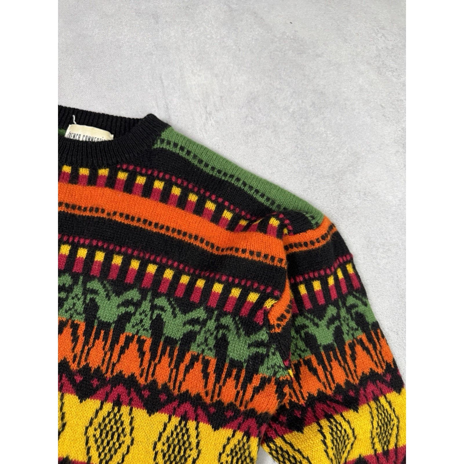French Connection Vintage Freanch Connection Wool Sweater Size M Multicolour Size US M / EU 48-50 / 2 - 2 Thumbnail