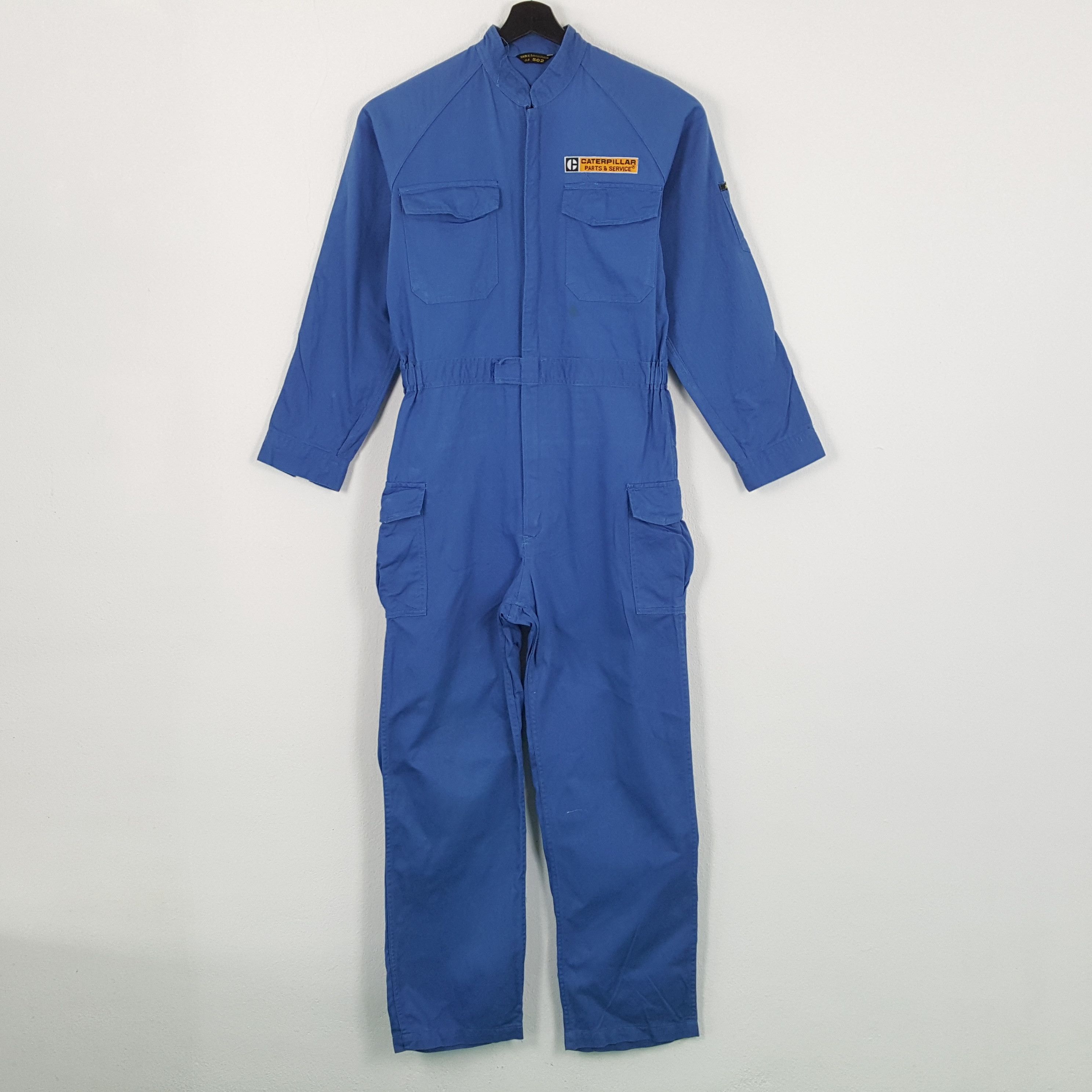 Japanese Brand × Vintage CATERPILLER MITSUBISHI Japanese Motorsports Coverall Jacket Size US M / EU 48-50 / 2 - 4 Thumbnail