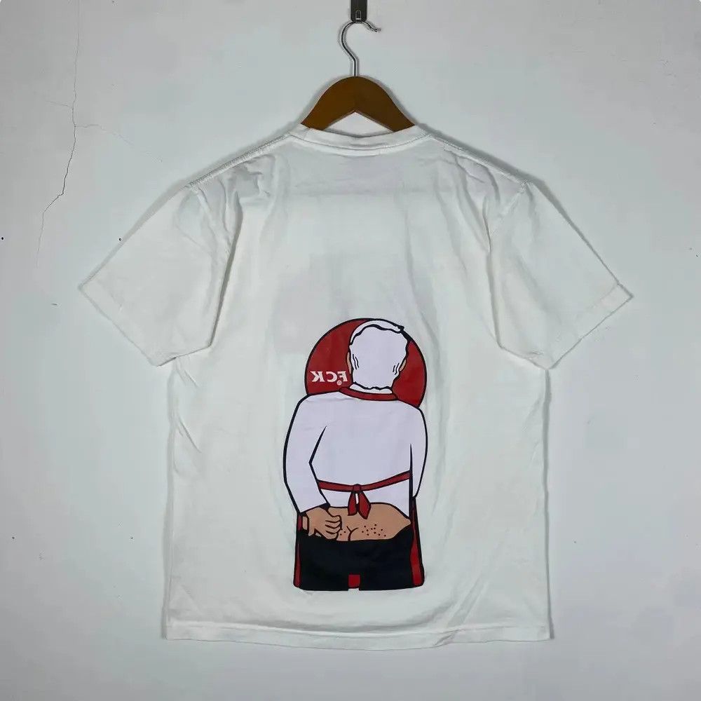Vintage Vintage FUCK KFC Parody Graphic Tee Shirt Size US M / EU 48-50 / 2 - 5 Thumbnail