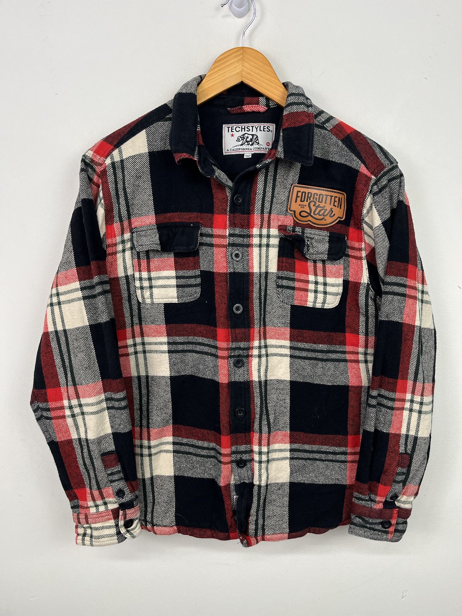 Flannel × Vintage Vintage Thick Padded Flannel 90s Quilted Flannel Size S Size US L / EU 52-54 / 3 - 1 Thumbnail
