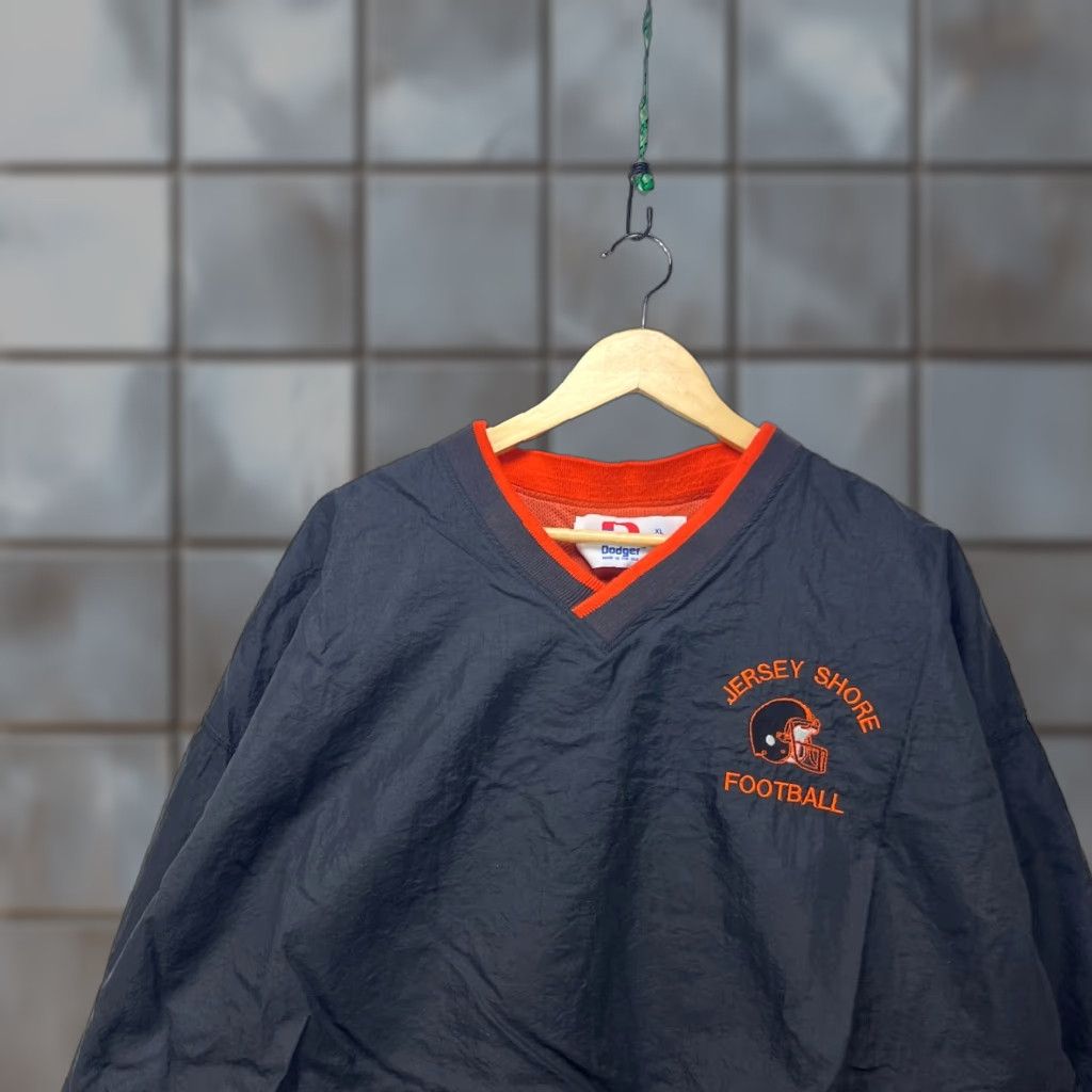 Vintage Vintage 90s Jersey Shore Dodger Windbreaker Jacket XL Black User: Vintage 90s Jersey Shore Dodger Windbreaker Jacket XL Black Size US XL / EU 56 / 4 - 1 Thumbnail