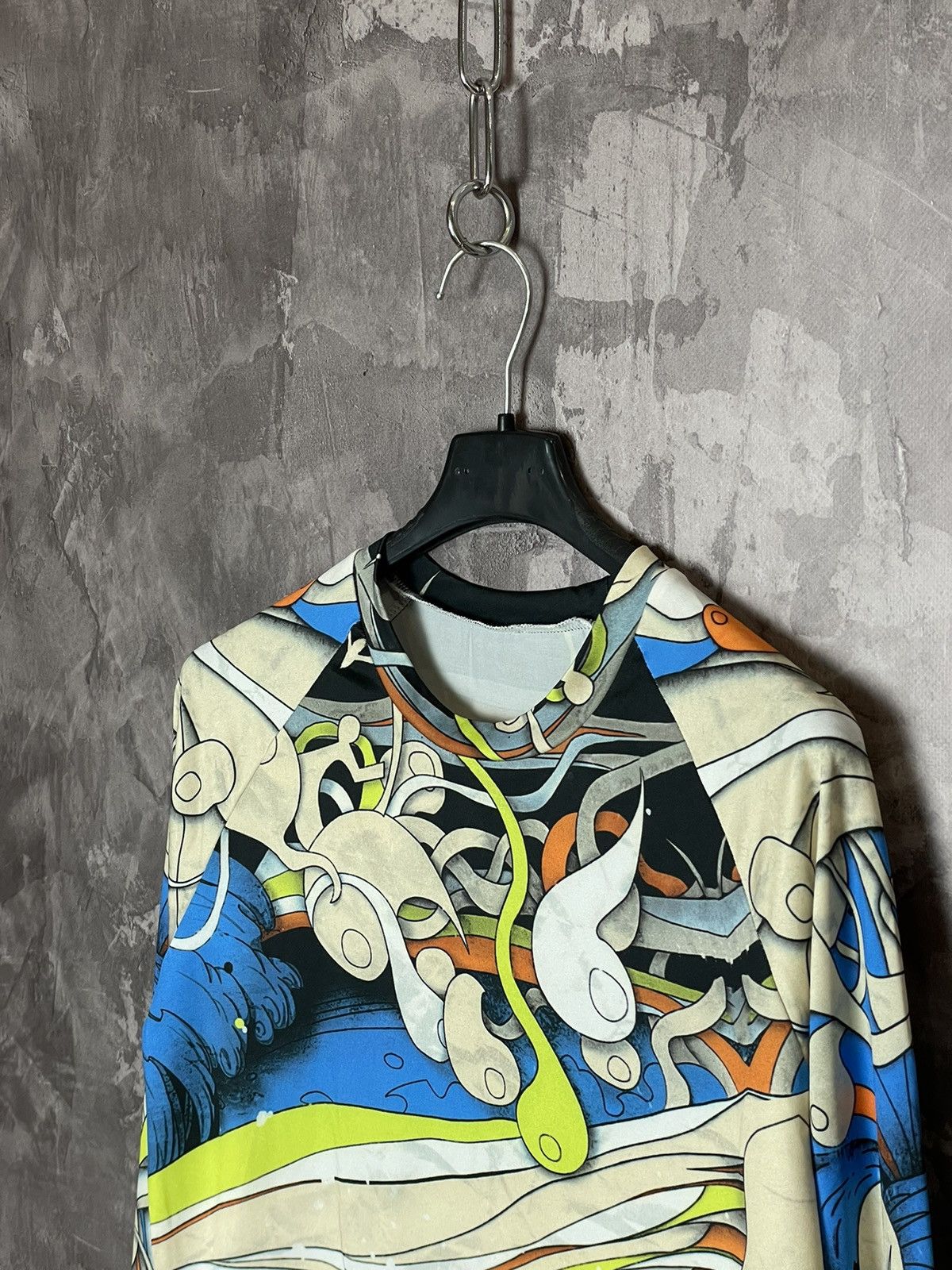Affliction × Ed Hardy × Vintage Rare Mma Elite Thermal Longsleeve Y2K Affliction Style Size M / US 6-8 / IT 42-44 - 7 Thumbnail