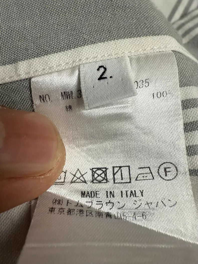 Thom Browne Thom Browne Long-sleeve shirt Size US M / EU 48-50 / 2 - 4 Thumbnail