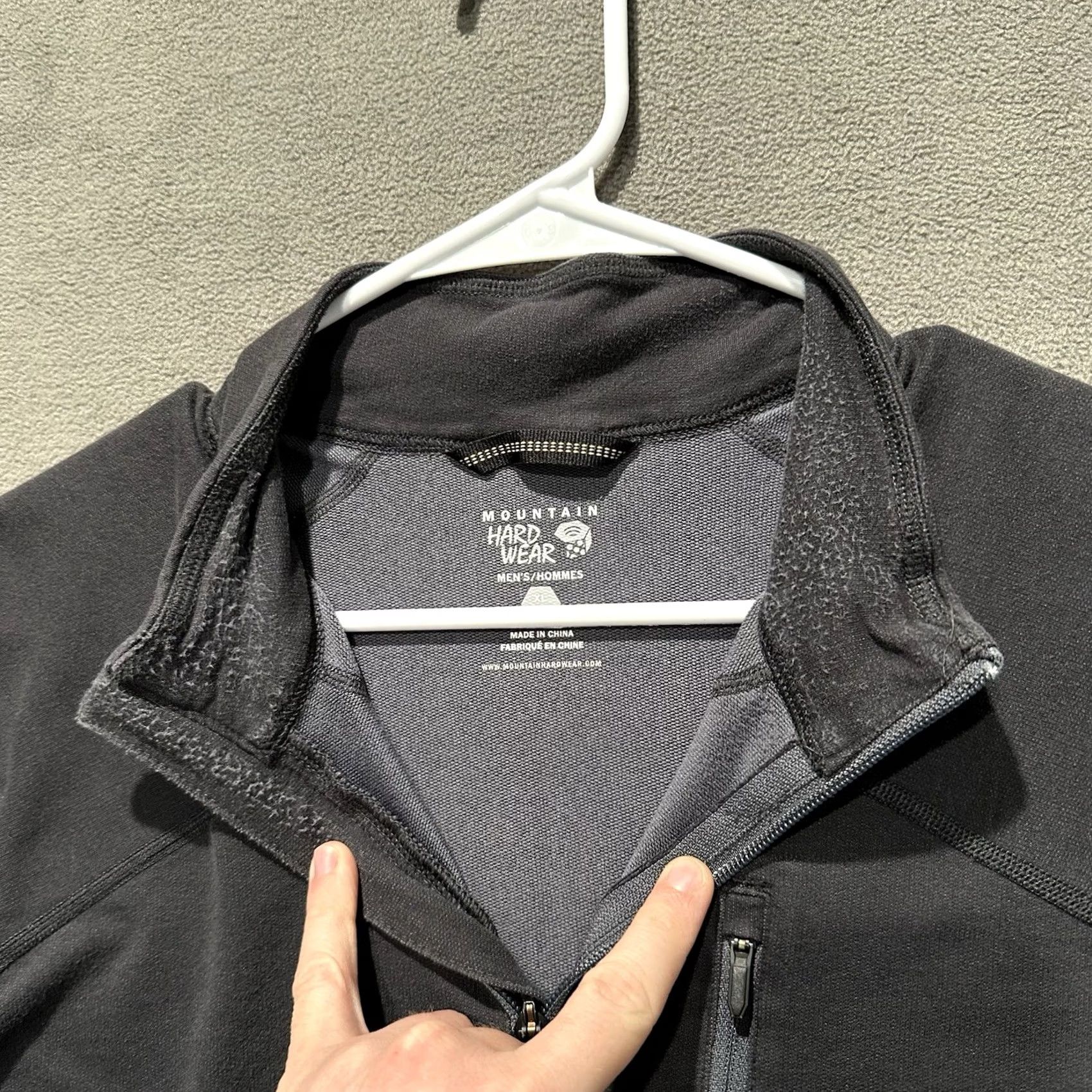 Mountain Hardwear Mountain Hardwear Sweater Mens XL Gray Quarter Zip Thermal Midweight Baselayer Outdoor Classic Size US XL / EU 56 / 4 - 3 Thumbnail