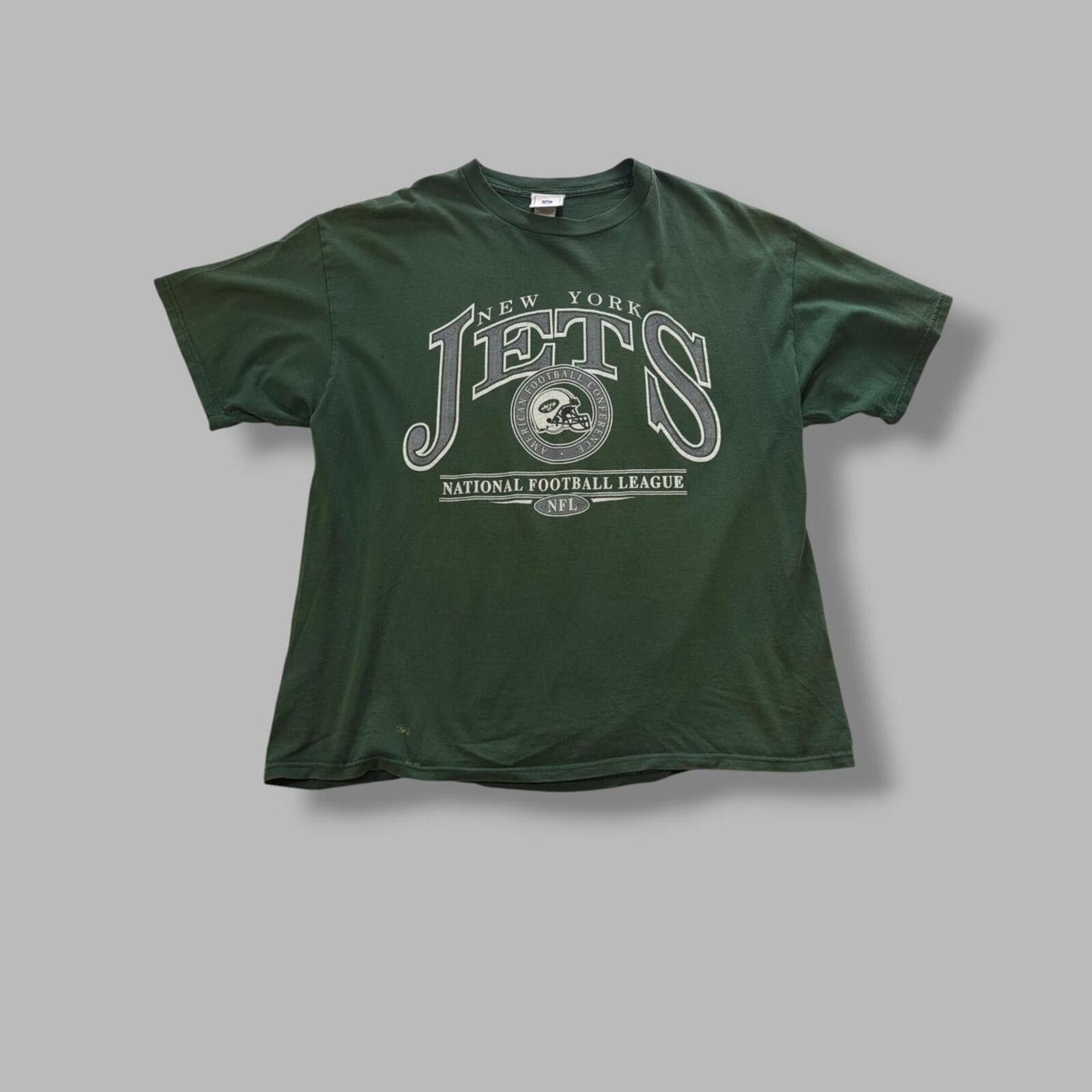 NFL 90s New York Jets NFL Tee Size US XL / EU 56 / 4 - 1 Thumbnail