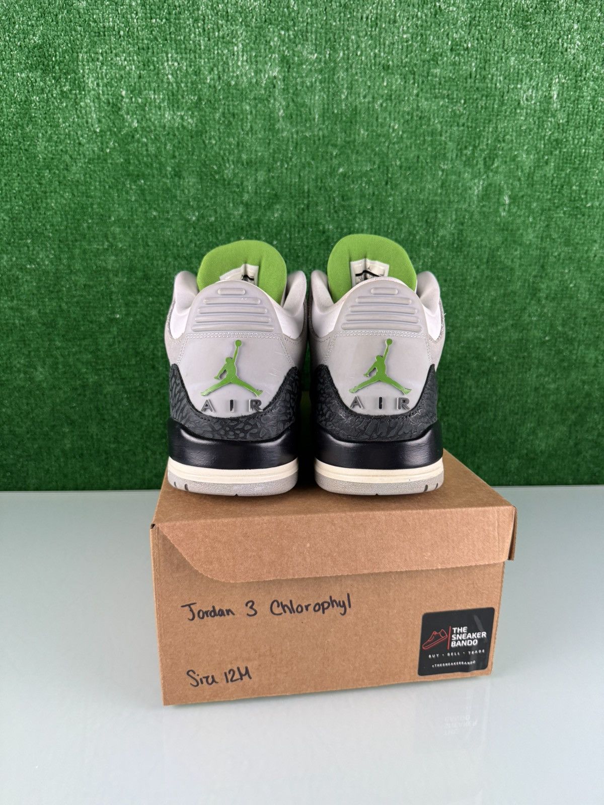 Jordan Brand Jordan 3 Retro Chlorophyll Size US 12 / EU 45 - 7 Thumbnail
