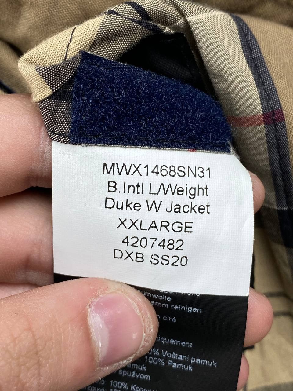Barbour Vintage Barbour International Duke Wax Jacket Men Size 2XL Size US XXL / EU 58 / 5 - 10 Thumbnail