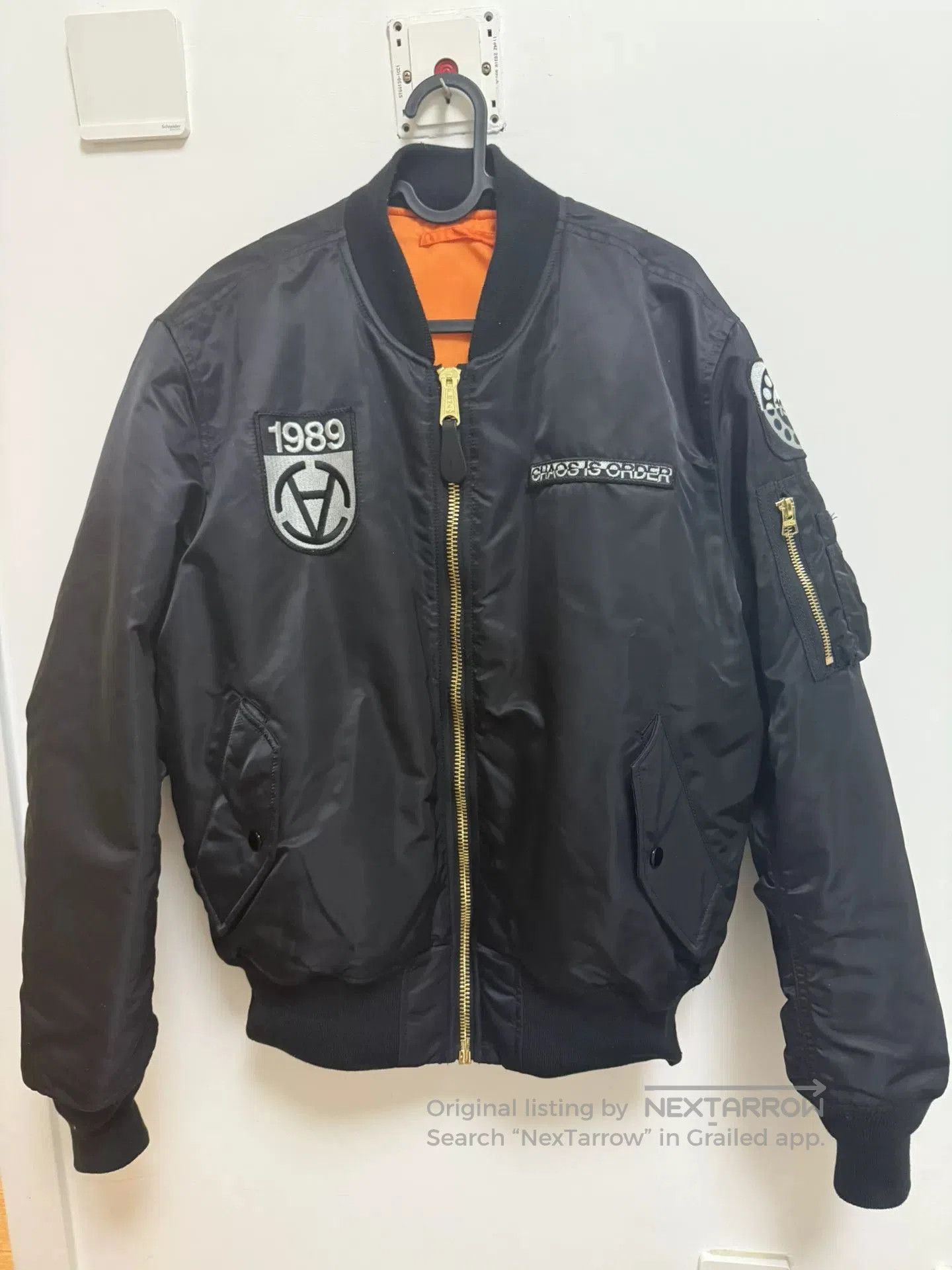 Slam Jam Slam Jam x Alpha Reversible Flight Jacket. Size US M / EU 48-50 / 2 - 2 Thumbnail