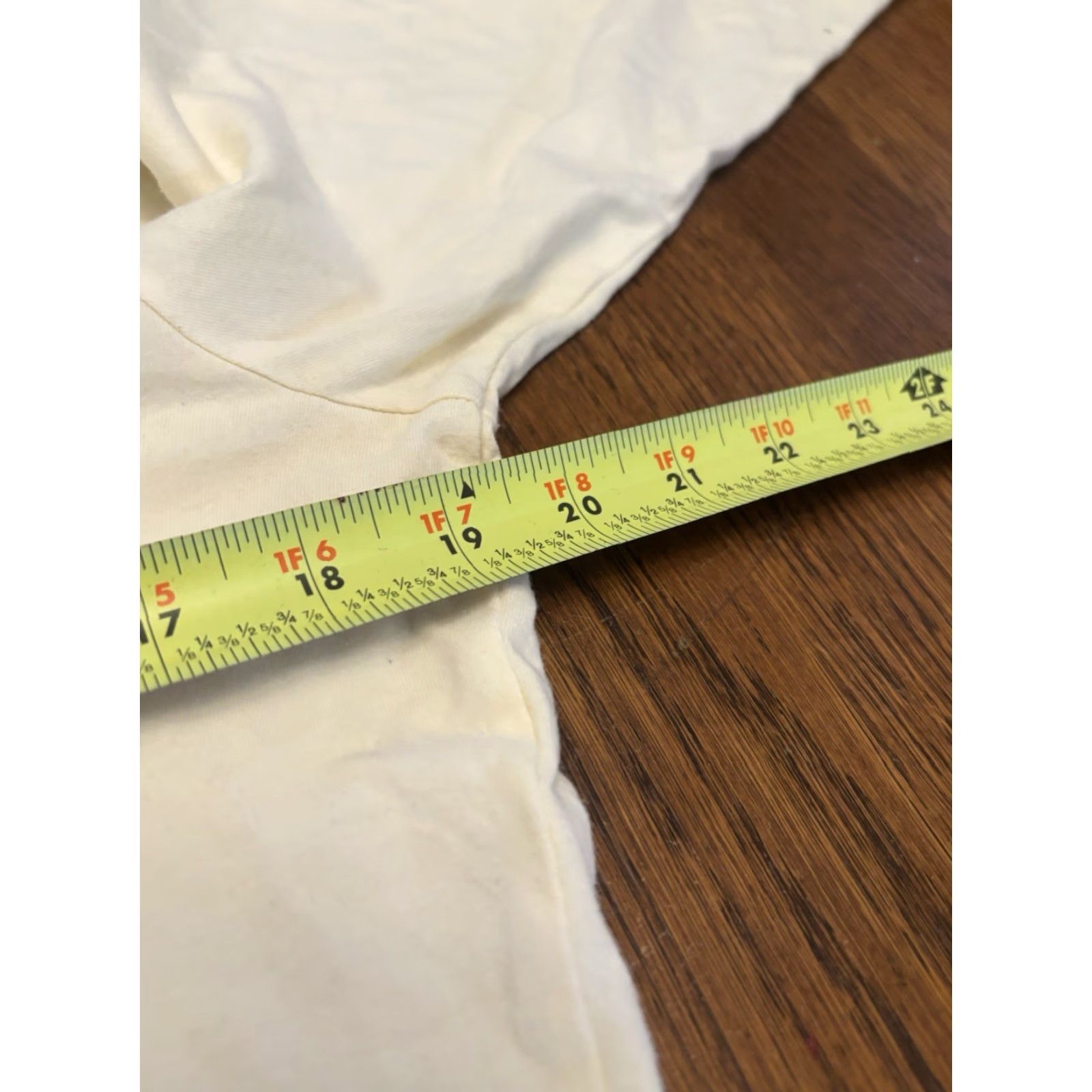 Old Navy Old Navy Top T-Shirt Women's XL Long Sleeve V-Neck Stretch Beige Crew Neck Knit Casual Business Party/Cocktail Workwear Size XL / US 12-14 / IT 48-50 - 3 Thumbnail