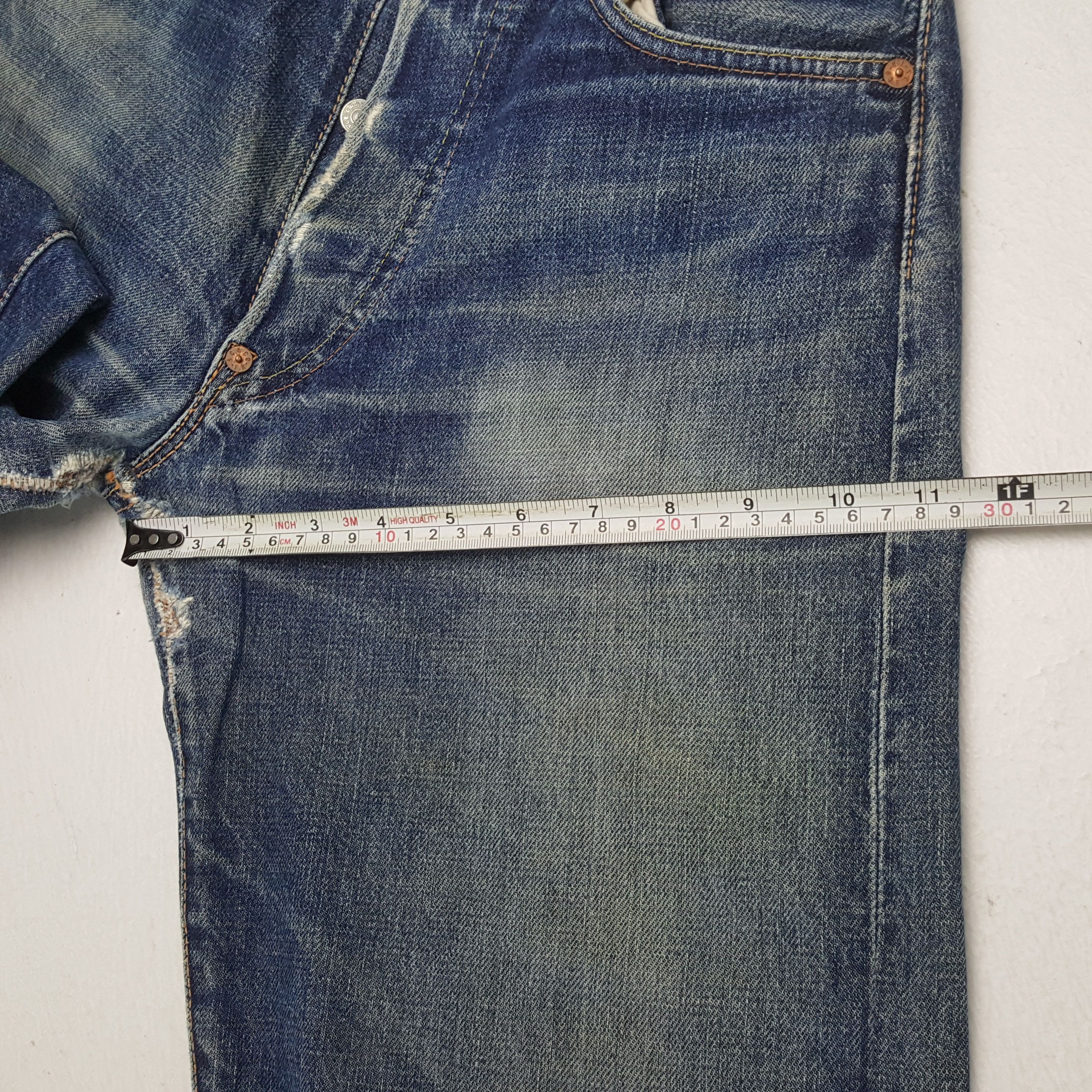 Evisu EVISU Japanese Brand Streetwear Custom Daicock Jeans Size US 26 / EU 42 - 9 Thumbnail