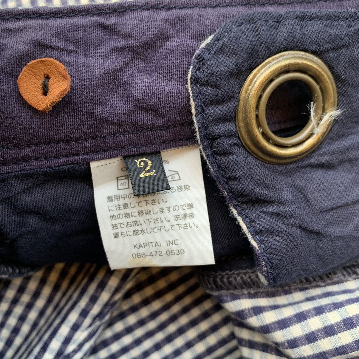 Kapital Buckle Button Down Pants