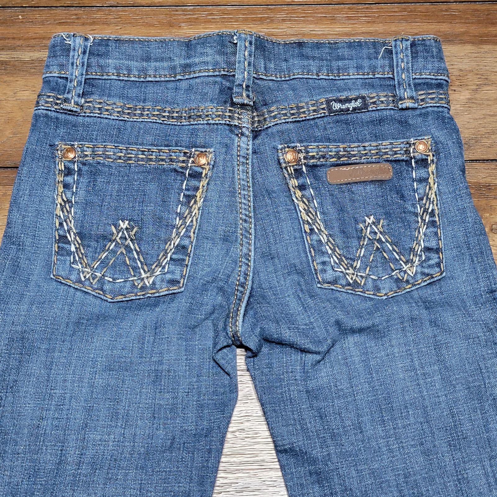 Wrangler Wrangler Regular Denim Jeans - Size 10 Regular Size 32" / US 10 / IT 46 - 4 Thumbnail