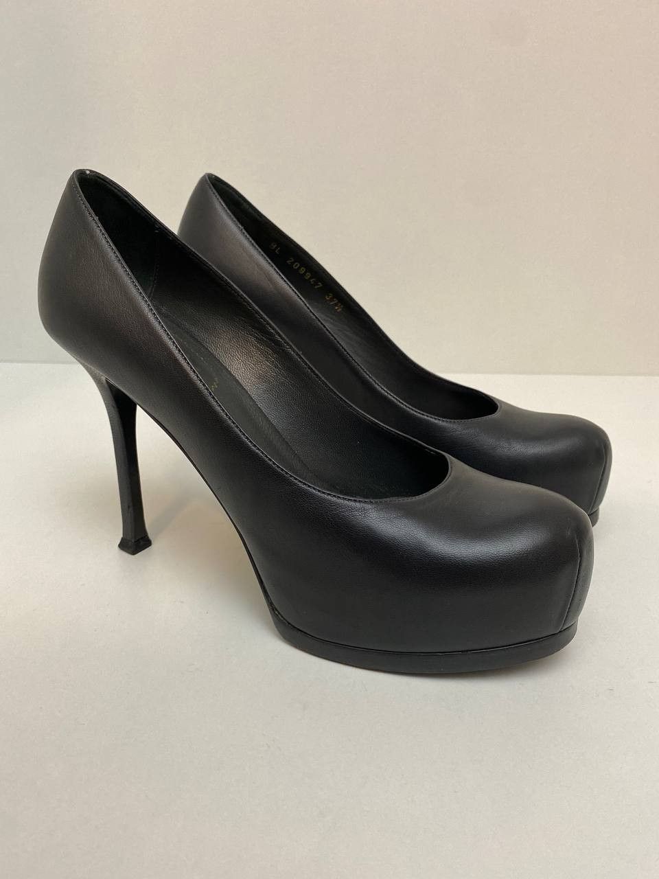 Yves Saint Laurent Yves Saint Laurent YSL Trib Too Leather High Heels Size US 6.5 / IT 36.5 - 7 Thumbnail
