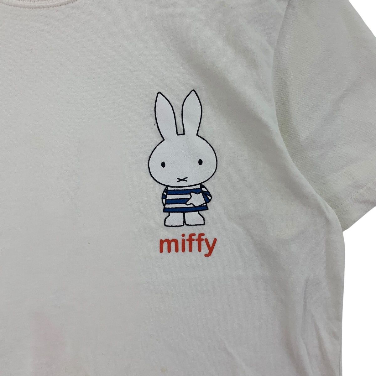 Vintage MIFFY DICK BRUNA Illustration Flower Garden Tee Shirt Top Size S / US 4 / IT 40 - 4 Thumbnail