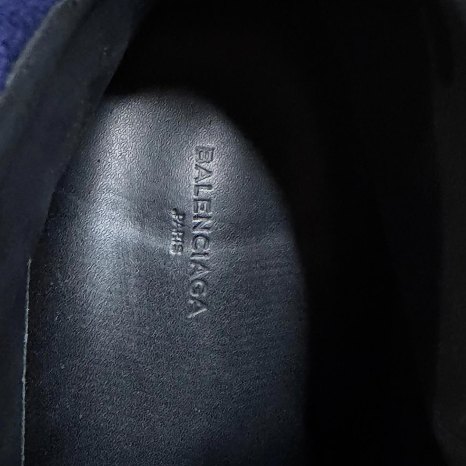 Balenciaga Balenciaga Suede Arena Sneakers (Blue) Size US 12 / EU 45 - 11 Thumbnail