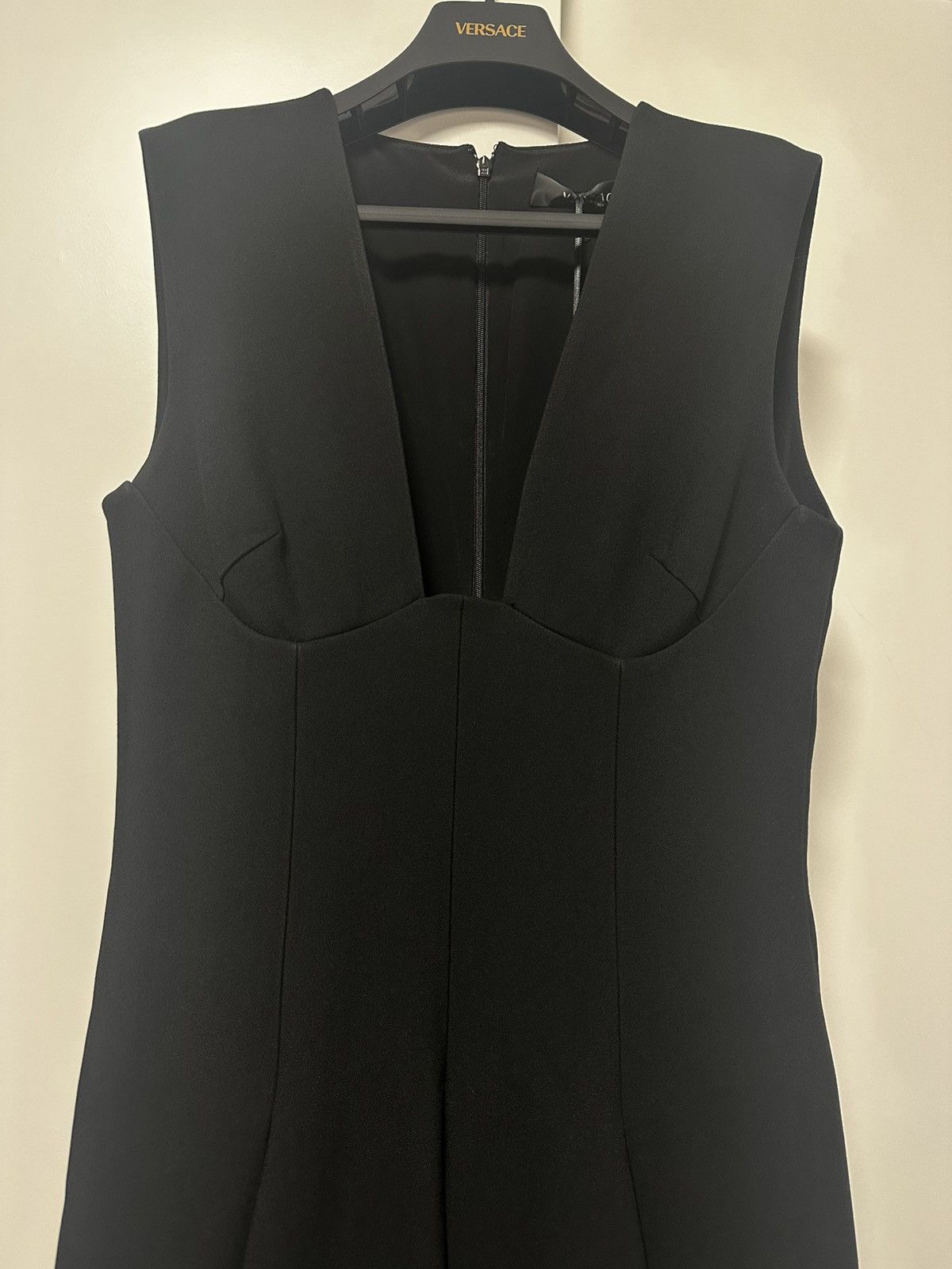 Versace Versace Black Cocktail Dress Size M / US 6-8 / IT 42-44 - 2 Thumbnail