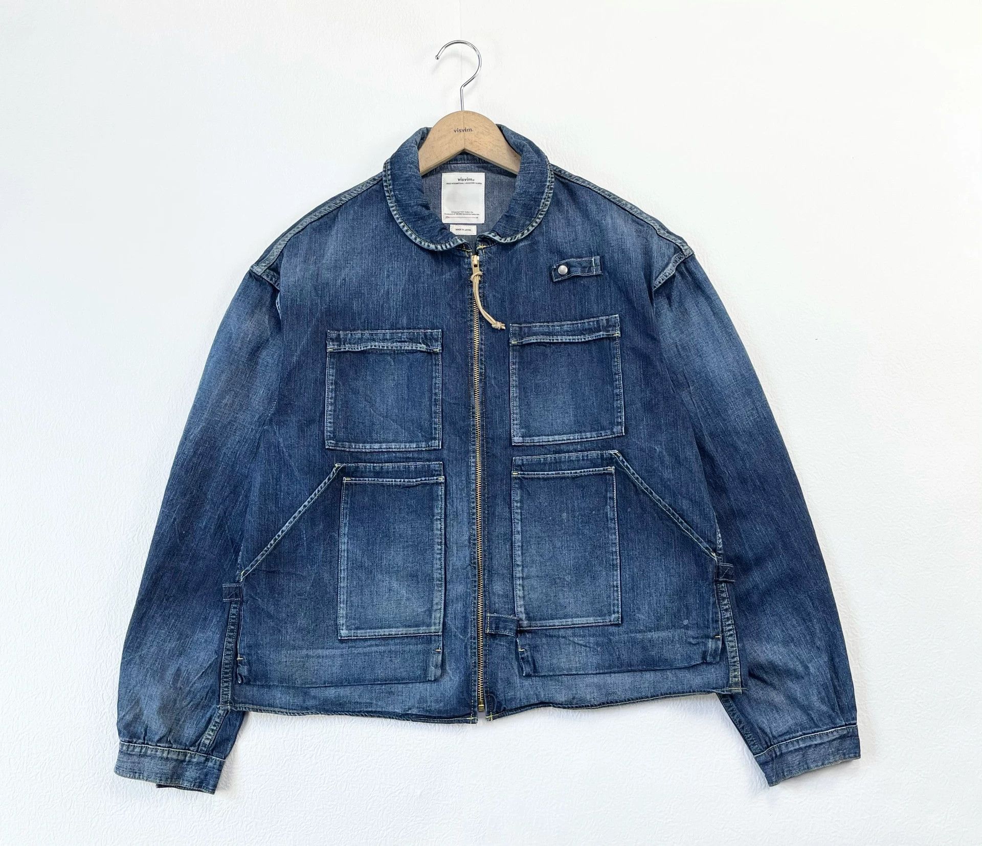 Visvim visvim enfield hunting jacket dry denim Size US M / EU 48-50 / 2 - 1 Thumbnail