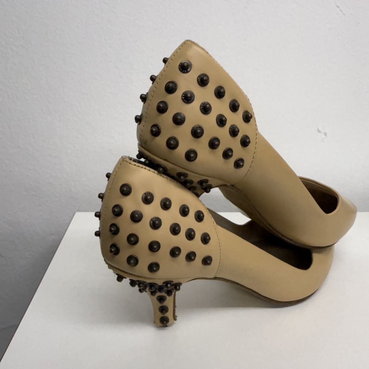 Diesel Vintage Diesel Studded Pumps Genuine Leather Size US 6 / IT 36 - 3 Thumbnail