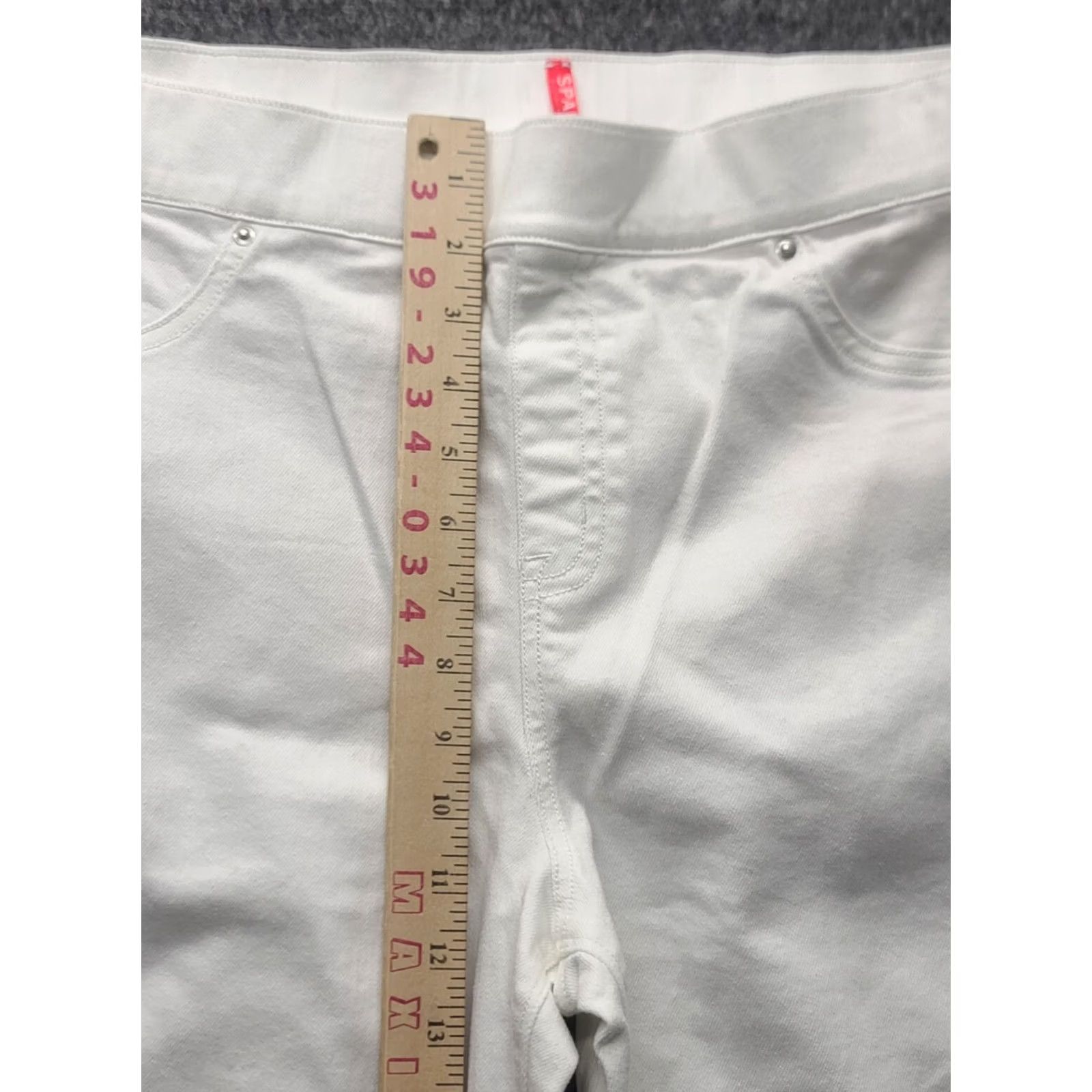 Spanx Spanx Pants Womens XL Ankle High Rise Shaping Slimming Jeggings White 30 in Inseam 27 in Regular Size Type Leggings Womens Size 40" / US 18 - 4 Thumbnail