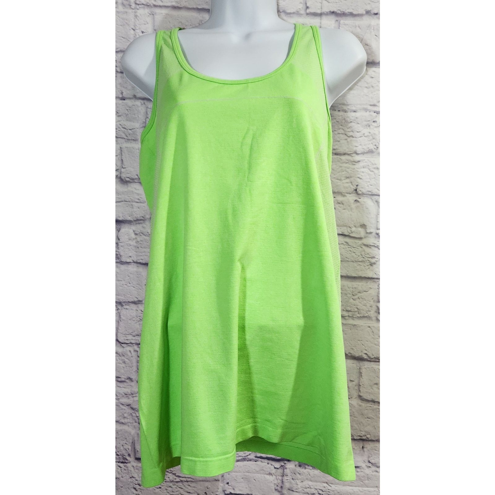 Other BCG Lime Green Racerback Round Neck Workout Tank Top XL Size XL / US 12-14 / IT 48-50 - 1 Thumbnail