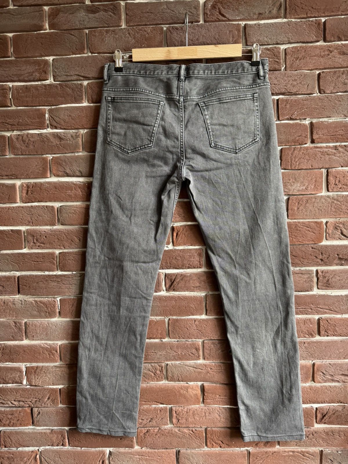 A.P.C. A.P.C Petit New Standard Jeans Washed Gray Denim 31 Size US 31 - 2 Thumbnail