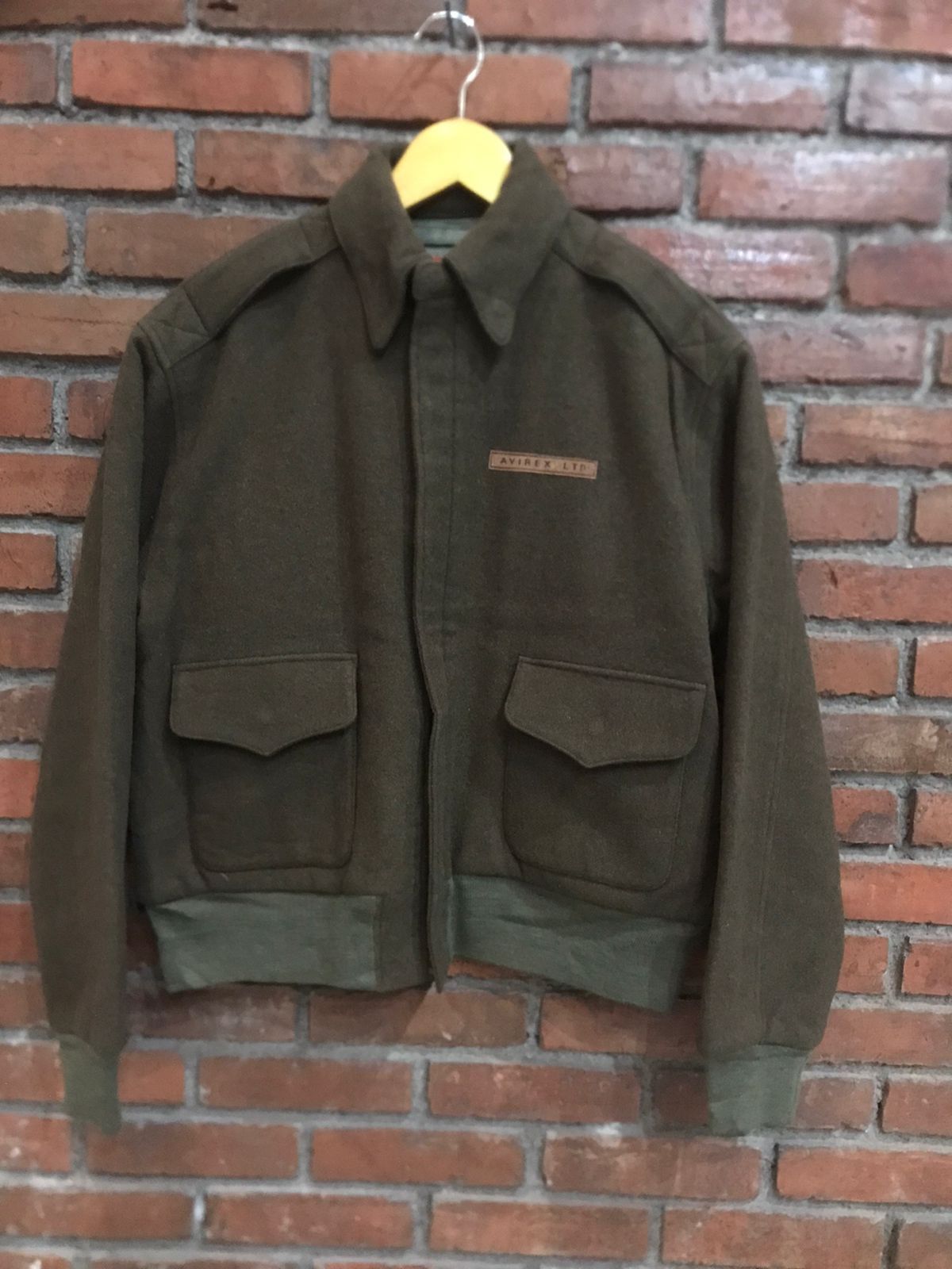 Avirex Avirex A2 wool Size US S / EU 44-46 / 1 - 1 Thumbnail