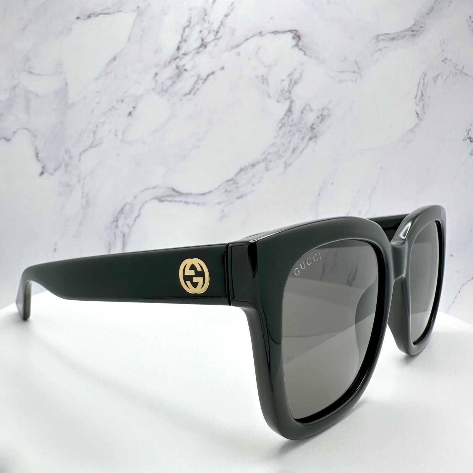 Gucci New Gucci Sunglasses Black Square Size ONE SIZE - 4 Thumbnail