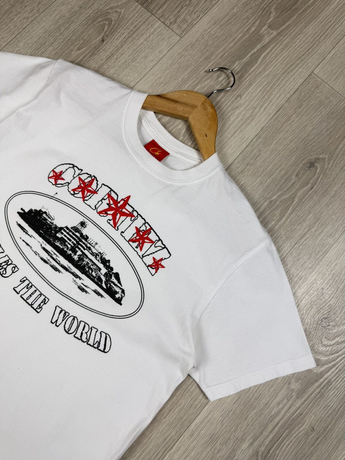 Corteiz Corteiz Big Logo Rules The World T-Shirt Size S Size US S / EU 44-46 / 1 - 2 Thumbnail
