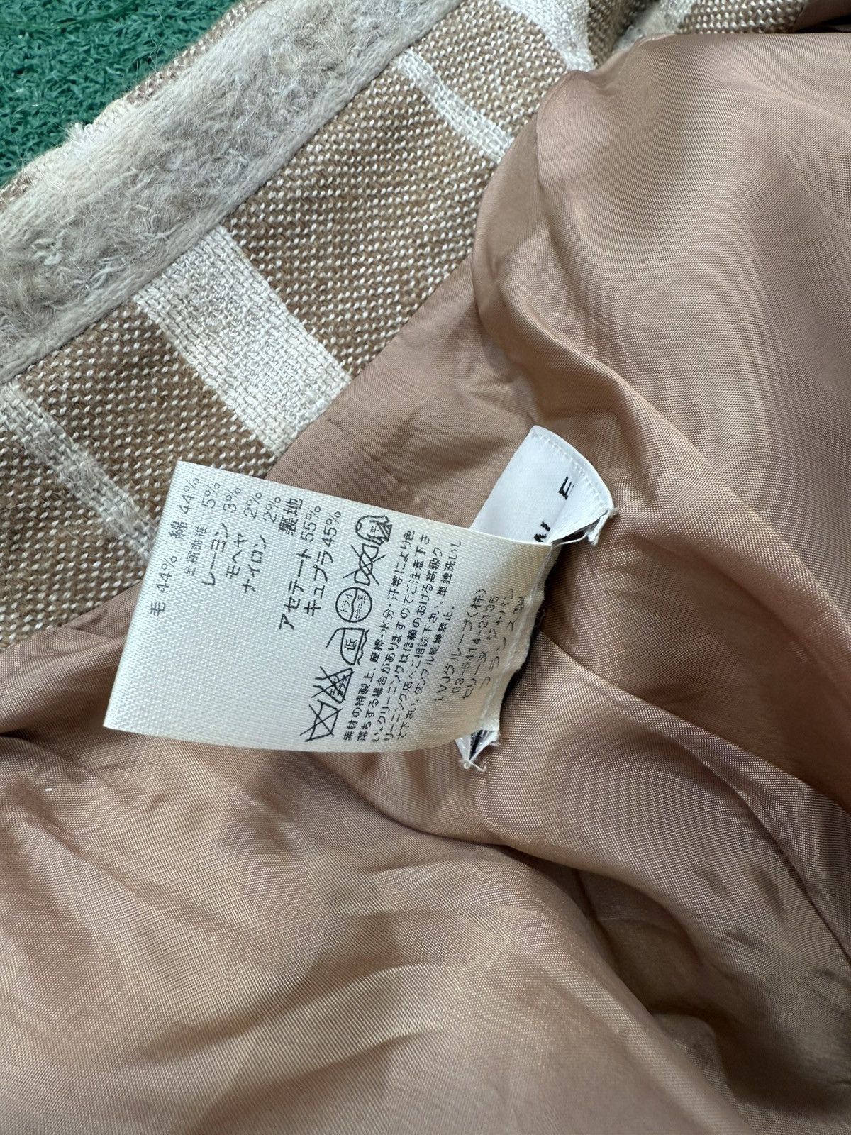 Celine Celine Wool & Mohair Coat Beige Vintage Size L / US 10 / IT 46 - 5 Thumbnail