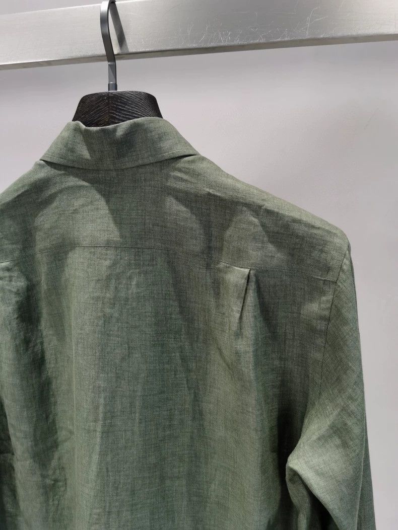 Loro Piana LORO PIANA Men's linen shirts Size US S / EU 44-46 / 1 - 8 Thumbnail