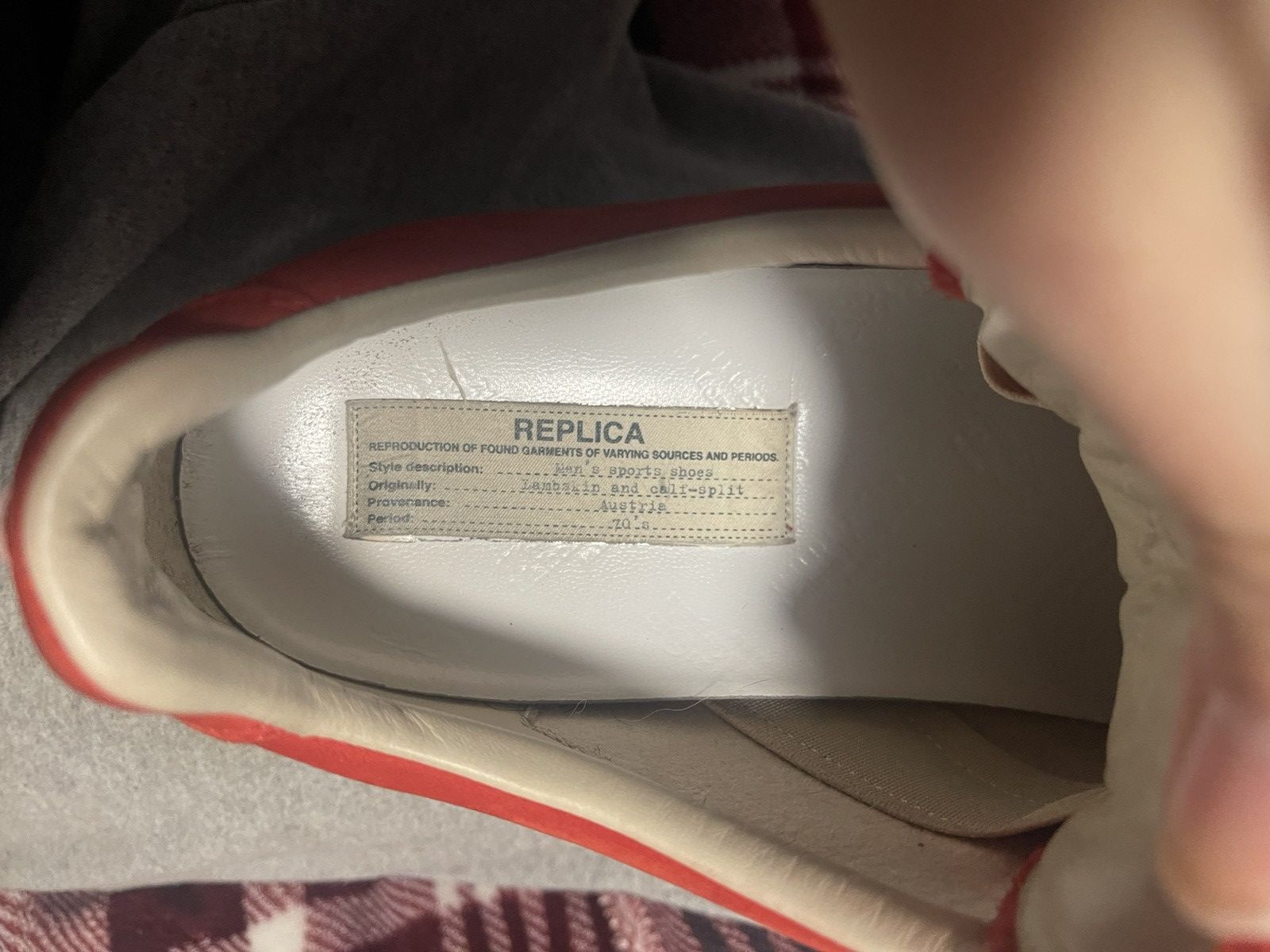Maison Margiela Maison Margiela Replica Red Paint Splatter Size US 10 / EU 43 - 13 Thumbnail