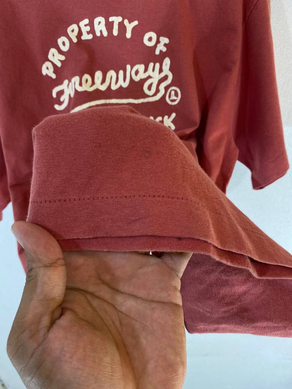 Vintage vintage freeways union made tee nice design Size US L / EU 52-54 / 3 - 7 Thumbnail