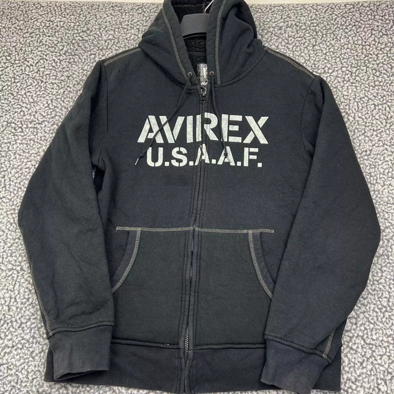 Avirex Avirex Hoodie Men Military Fleece Full Zip Long Sleeve M Size US M / EU 48-50 / 2 - 1 Thumbnail