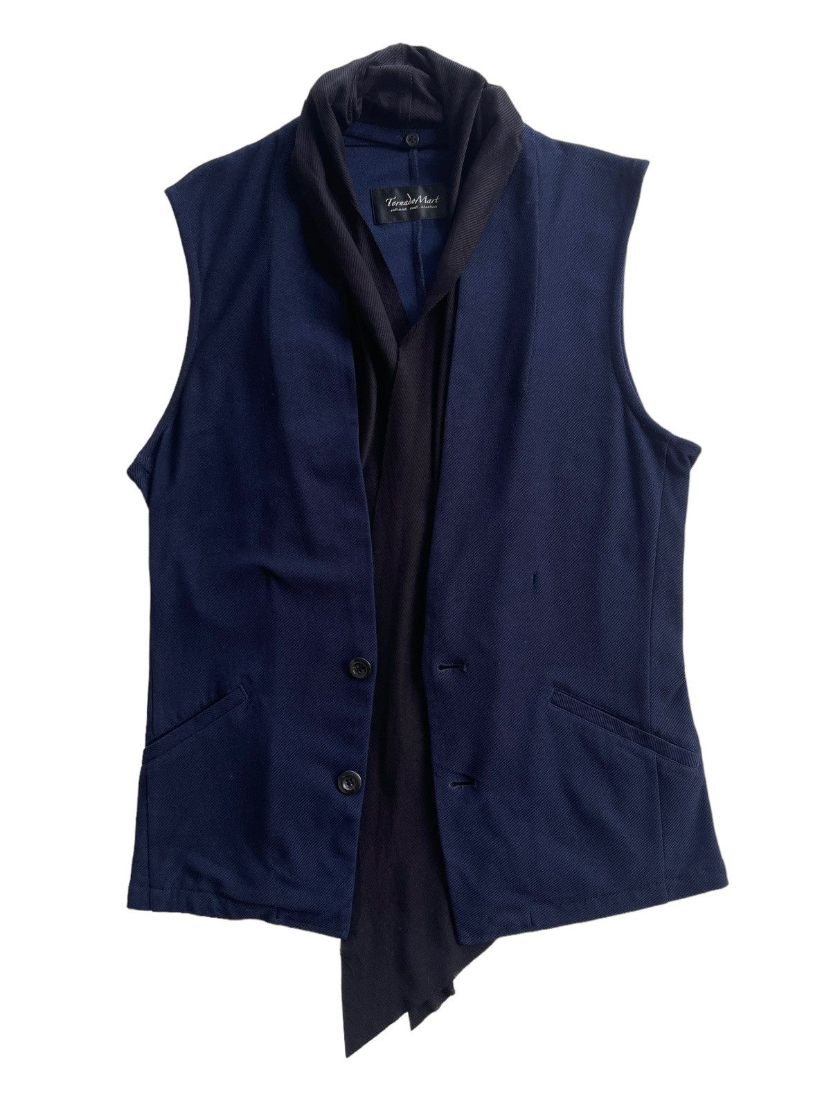 Tornado Mart Tornado Mart Avantgarde Layered Vest Size L / US 10 / IT 46 - 4 Thumbnail