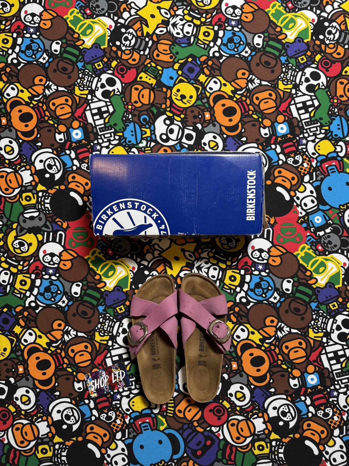 Birkenstock × Chrome Hearts Chrome Hearts X Birkenstock Pink Gunslinger Sandals Size US 7 / IT 37 - 1 Thumbnail