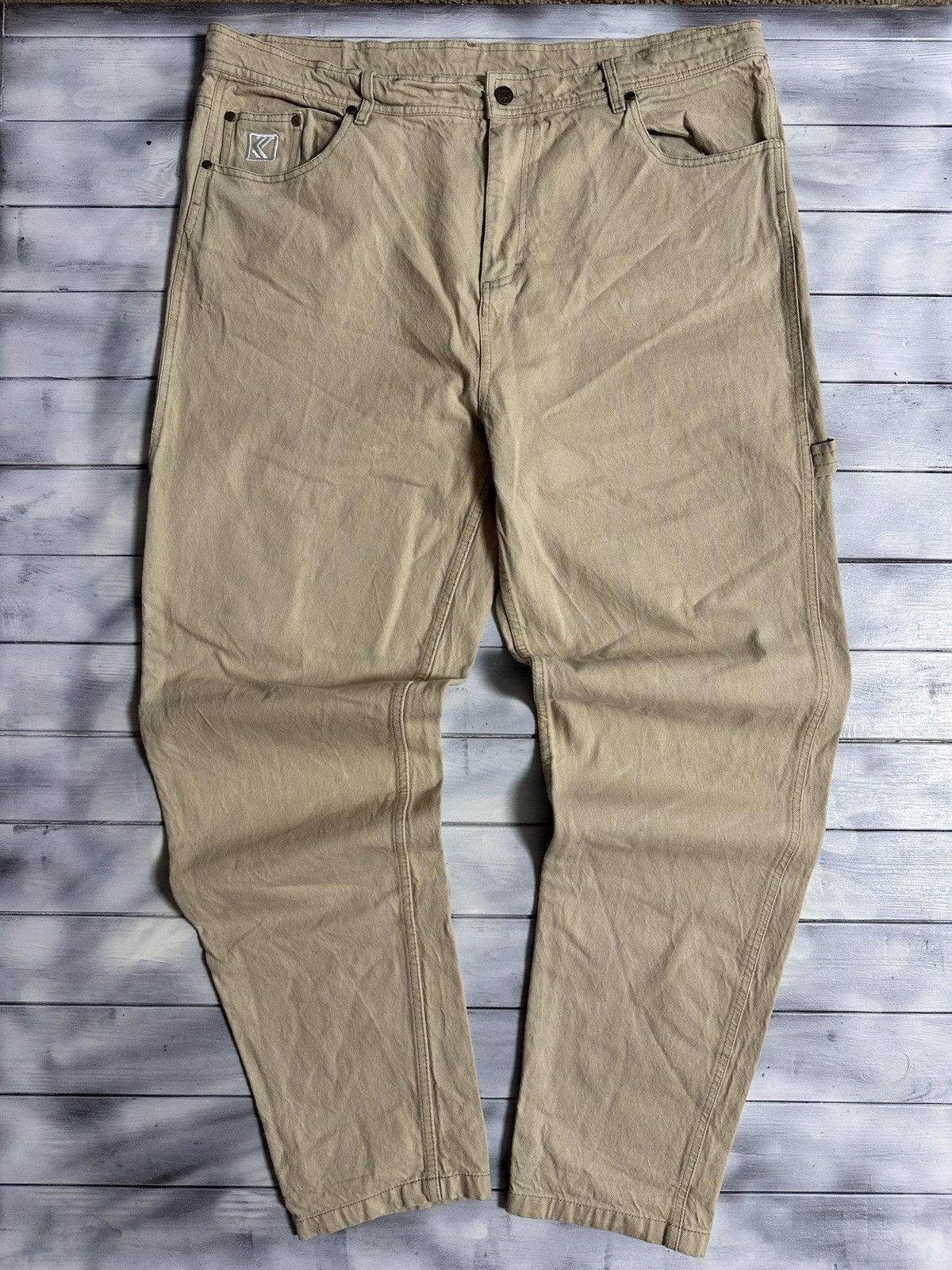 Rap Tees Rare Karl Kani Baggy Jeans Carpenter Rap Skate Y2K. Size US 38 / EU 54 - 9 Thumbnail