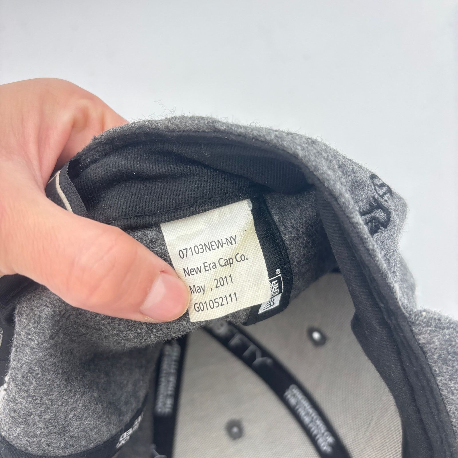Loro Piana × New Era × Supreme Supreme x Loro Piana Wool Cashmere Fitted Cap 71/2 New Era Size ONE SIZE - 10 Thumbnail