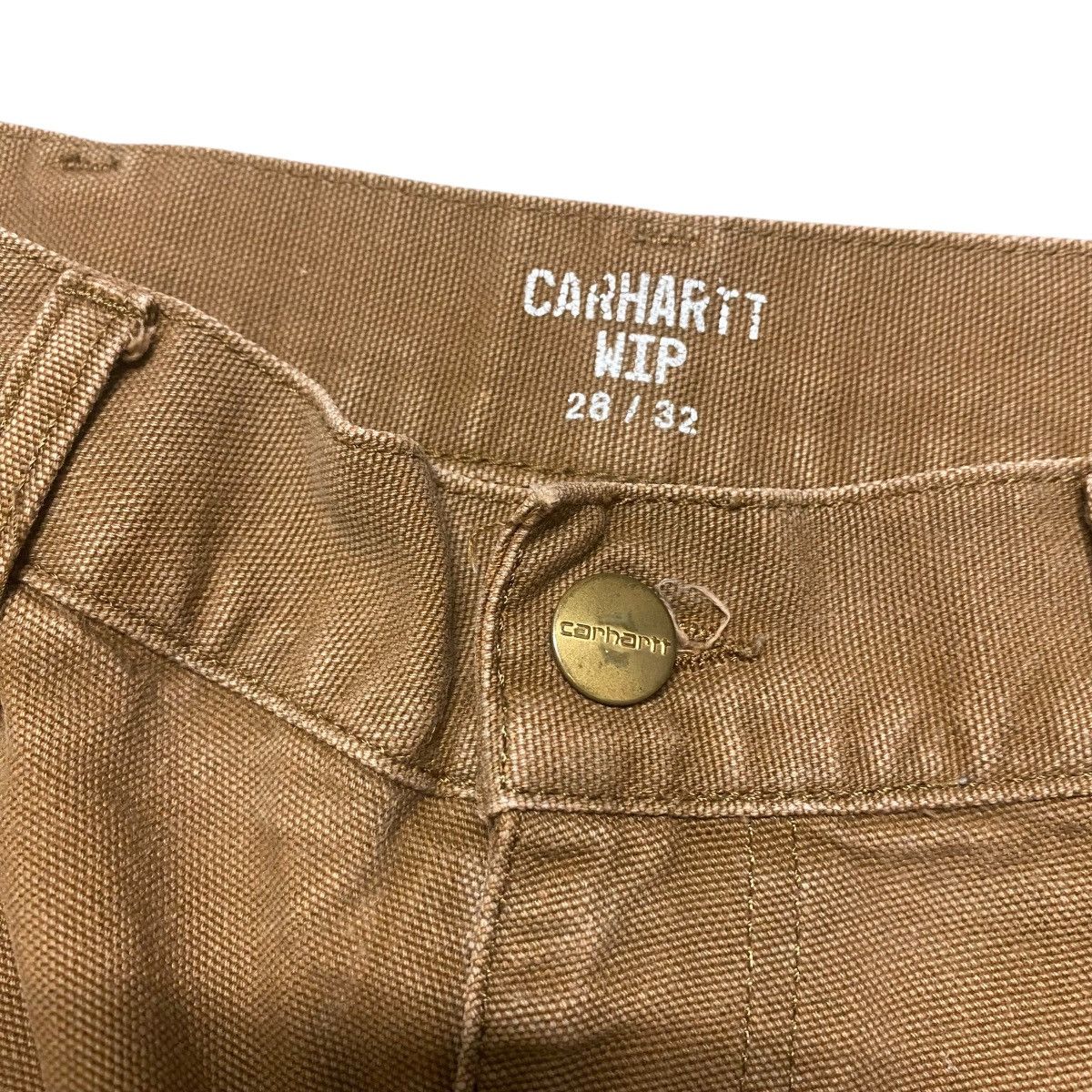 Carhartt Carhartt Wip Double Knee Dungaree Carpenter Pants Size US 28 / EU 44 - 16 Thumbnail