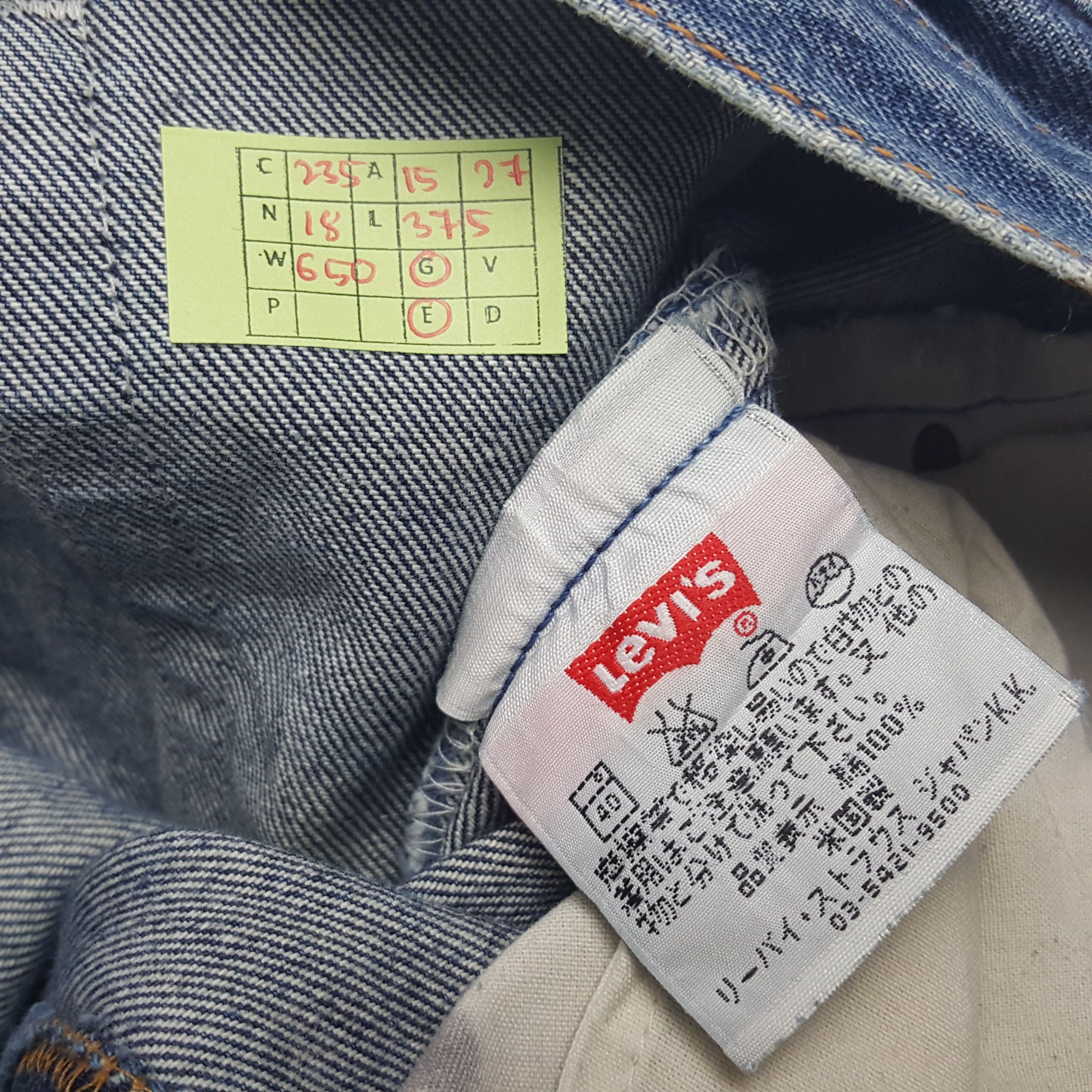 Levi's × Vintage Vintage Levi's 501 American Distressed Style Denim Jeans Size US 30 / EU 46 - 8 Thumbnail