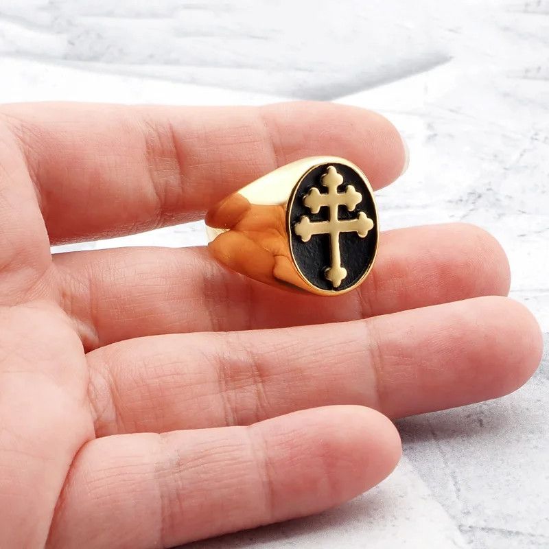 Designer × Jewelry Classic Cros Ring Size ONE SIZE - 3 Thumbnail