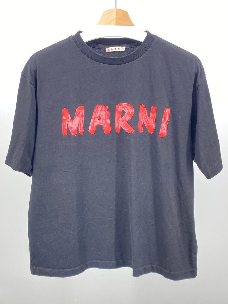 Pre-owned Marni Ss23 Logo T-shirt In Black