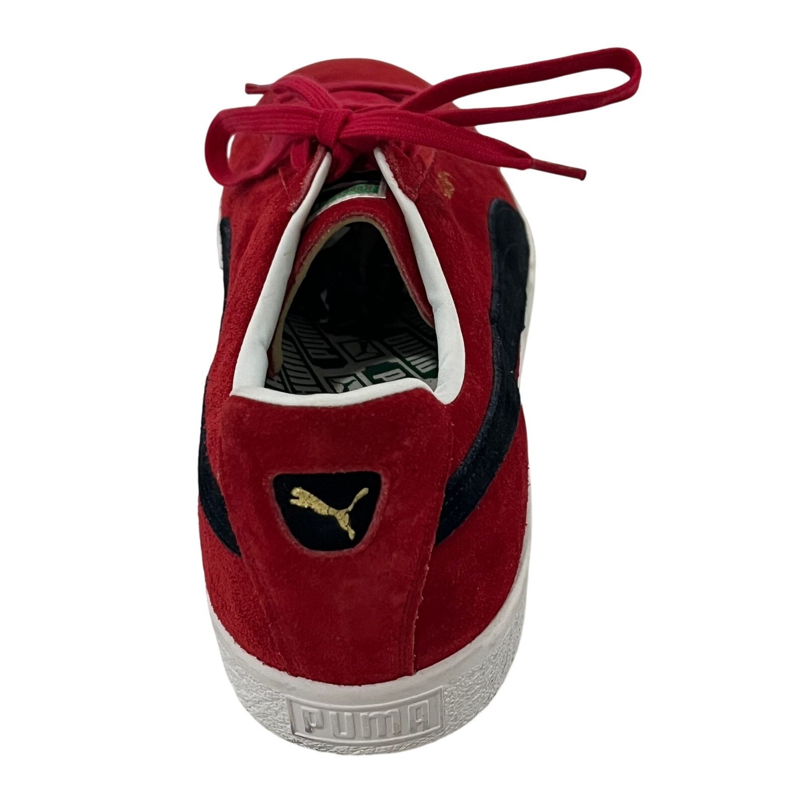 Puma *DS10 PUMA Suede VTG MIJ Retro Sneakers Red Navy Size 13 Size US 13 / EU 46 - 3 Thumbnail