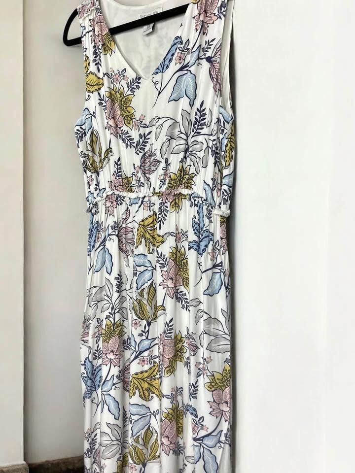 Designer Floral Print Sleeveless Dress by Rachel Zoe Size M / US 6-8 / IT 42-44 - 3 Thumbnail