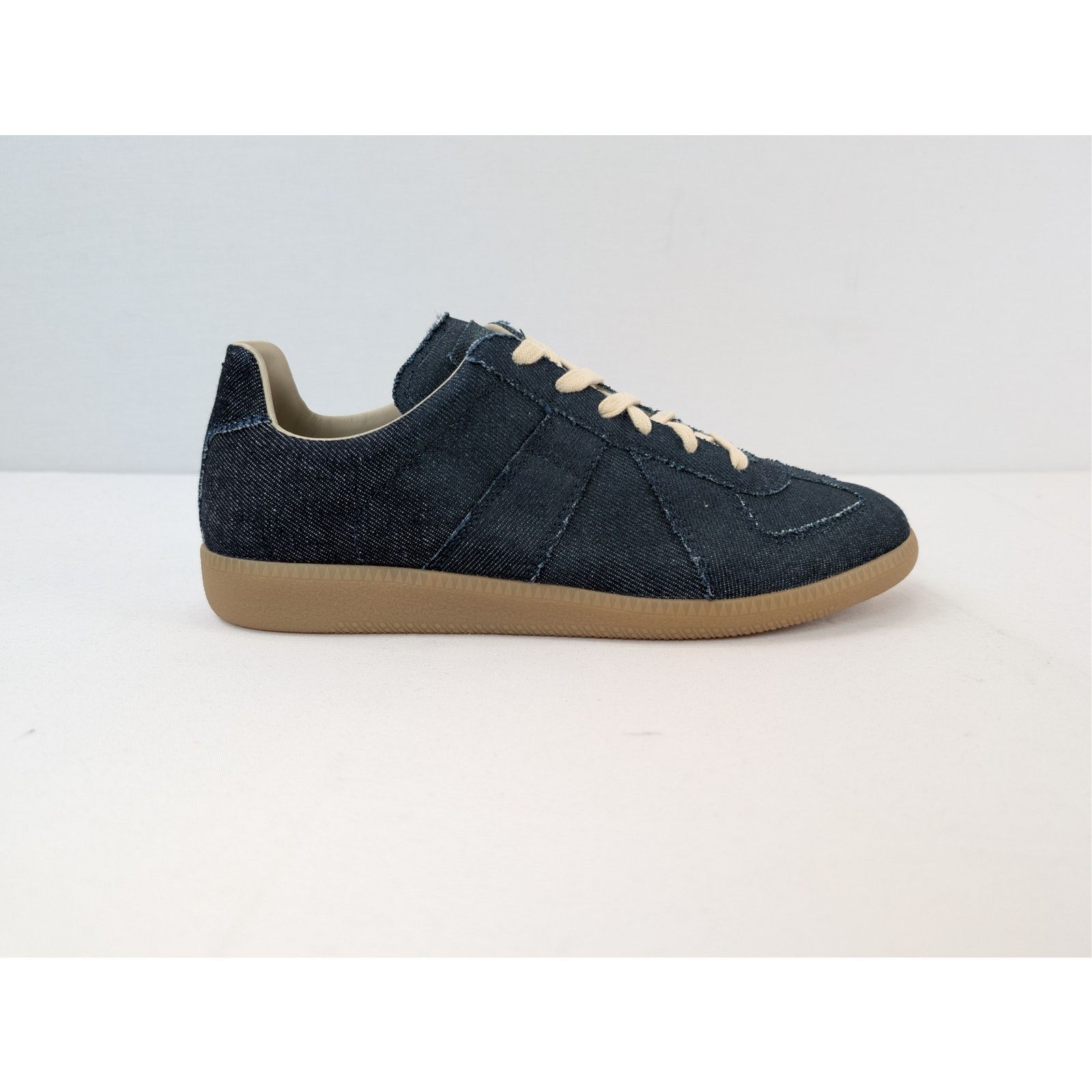 Maison Margiela o1rshd1 Exclusive Denim Shoe low top sneakers in Blue/Brown Size US 8 / EU 41 - 4 Thumbnail